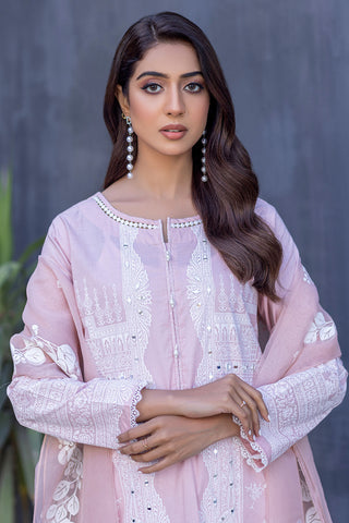 Mirror Embroidered Cotton Lawn Suit-2583