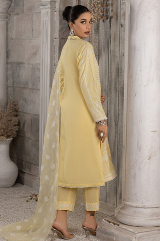 Mirror Embroidered Cotton Lawn Suit-2617