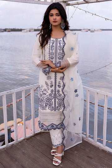 Embroidered Lawn Suit -2698