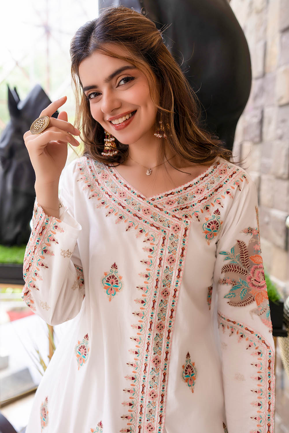 Embroidered Lawn Suit -2694