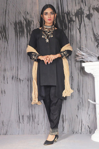 Embroidered Georgette Suit - Madame