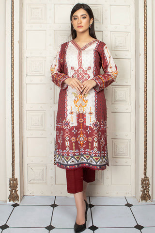 Embroidered Dhanak Digital 2pc-2437