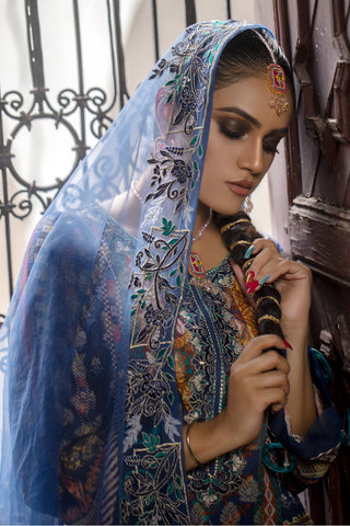 Embroidered jacquard Suit-2517