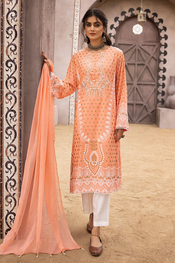 Peach Linen Suit-2527