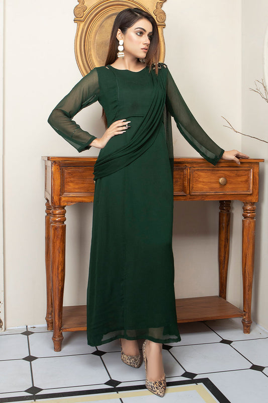 Chiffon Sari Style Maxi-2627