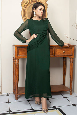 Chiffon Sari Style Maxi-2651