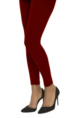 Basic Tights- Maroon